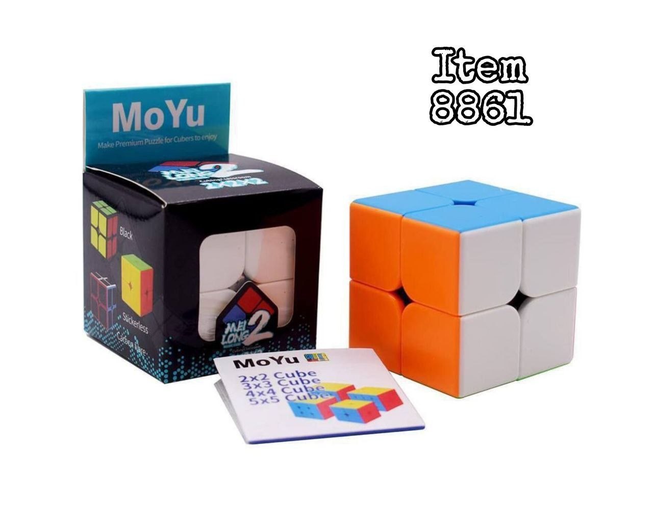 مکعب روبیک ۲×۲ MO YU مدل 8861