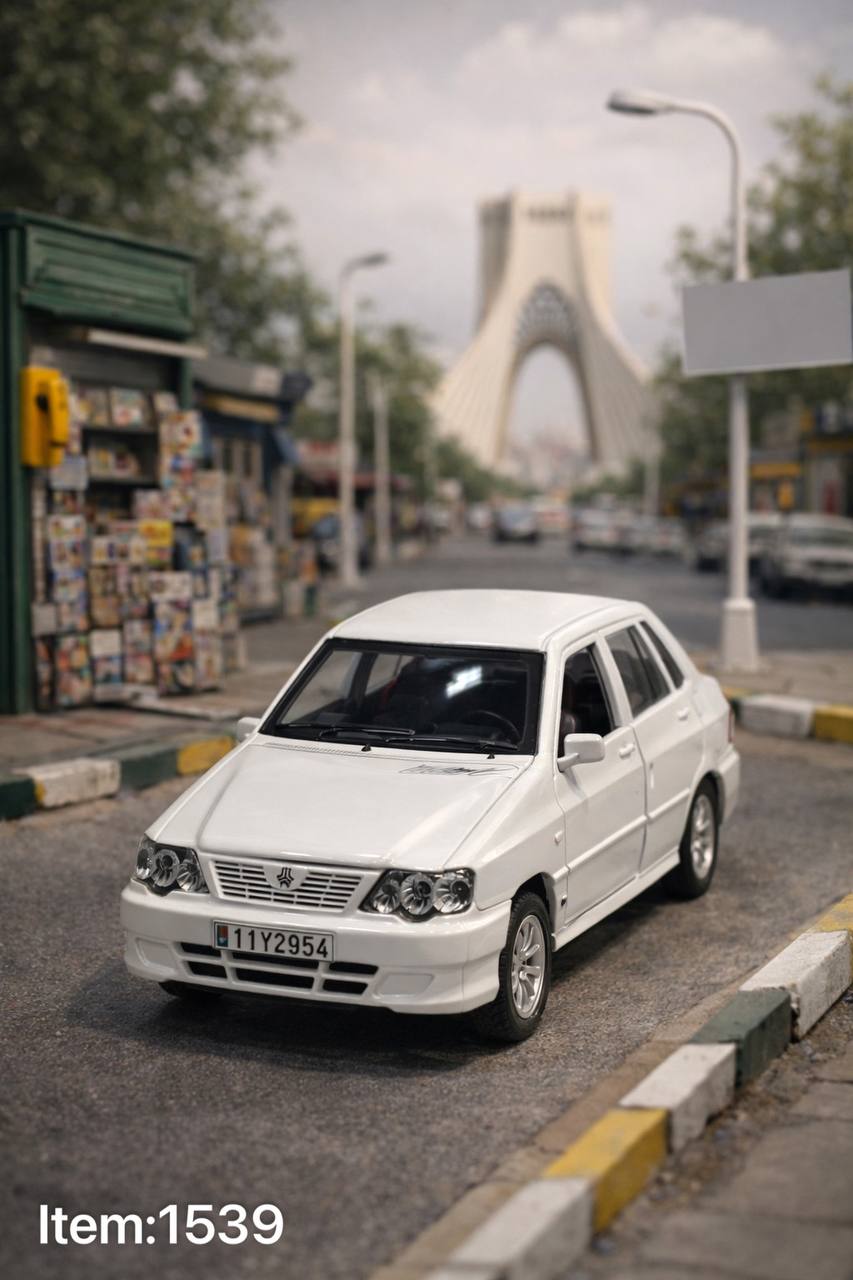 پراید هاچبک فلزی عقب‌کش برند طاها