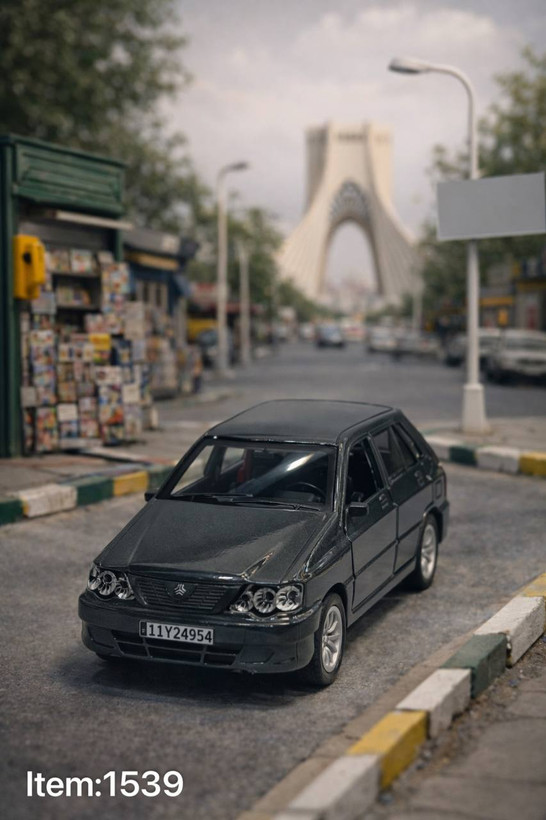 پراید هاچبک فلزی عقبکش برند طاها