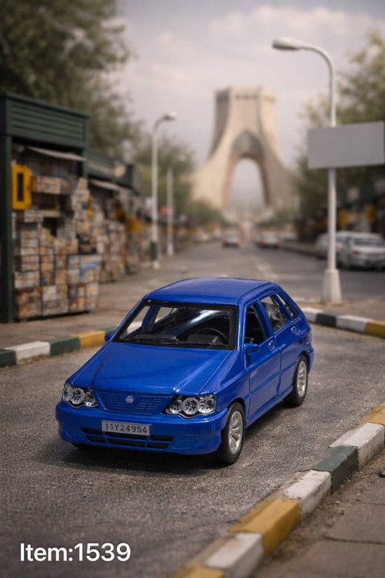 پراید هاچبک فلزی عقبکش برند طاها