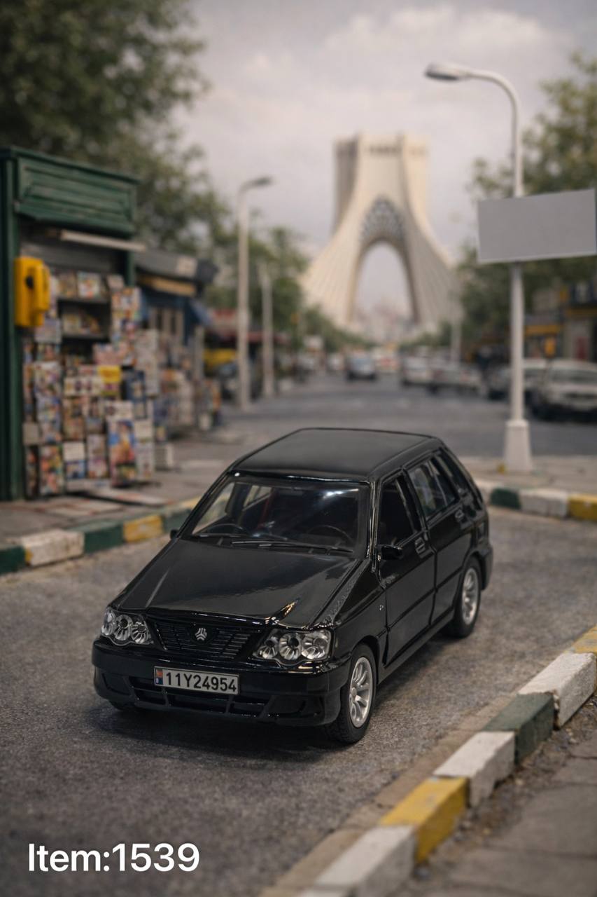 پراید هاچبک فلزی عقبکش برند طاها
