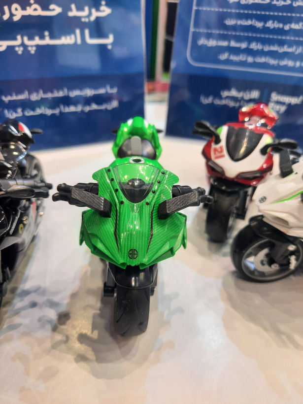 موتور دوکاتی گازخور موزیکال چراغدار