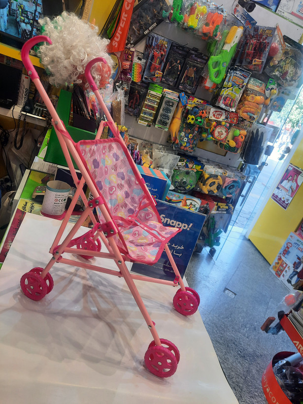 کالسکه عروسک فلزی