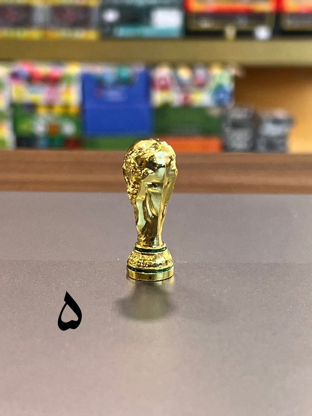 جام قهرمانی فلزی ۵ سانتیمتر