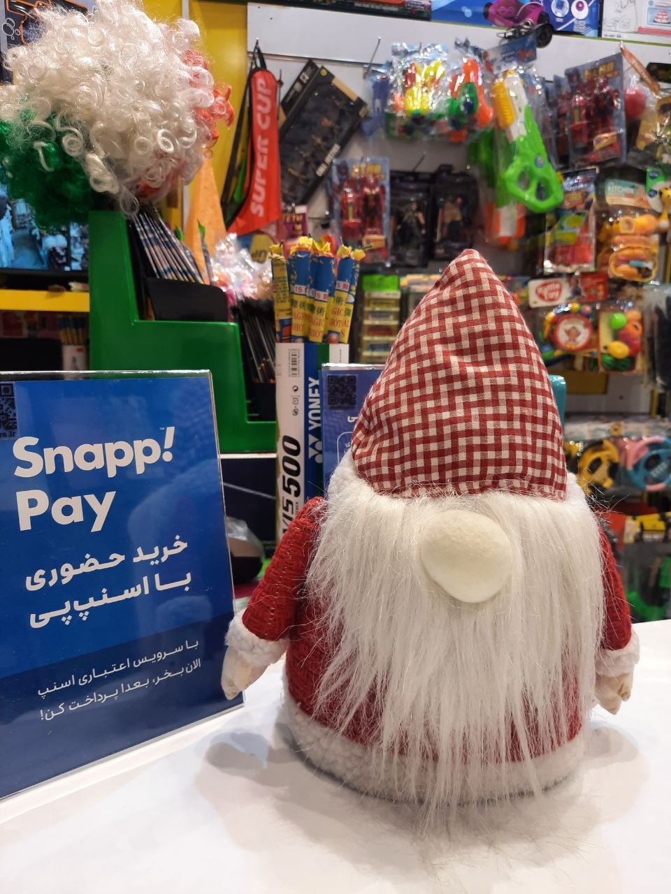 عروسک بابانوئل شنی