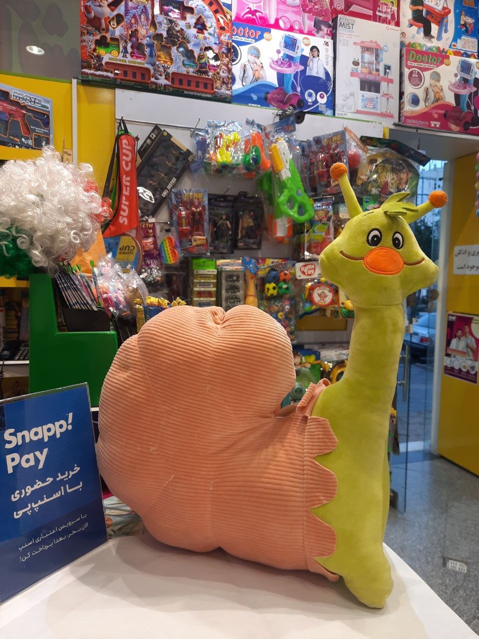 عروسک حلزون نانو