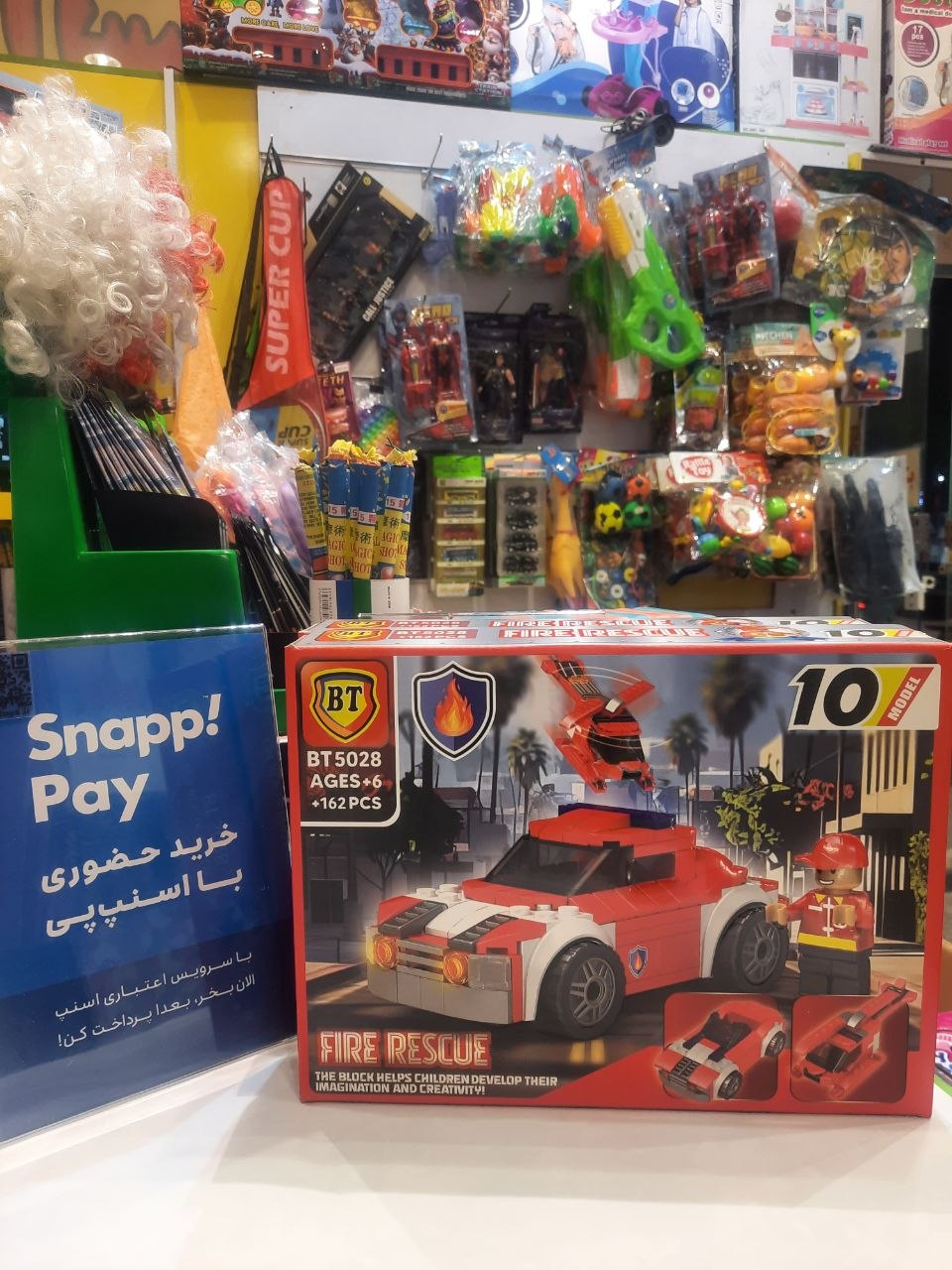 لگو آتش‌نشانی BT 5028  قطعه ۱۶۲
