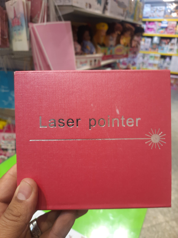 لیزر رنگی کیلومتری LASER POINTER